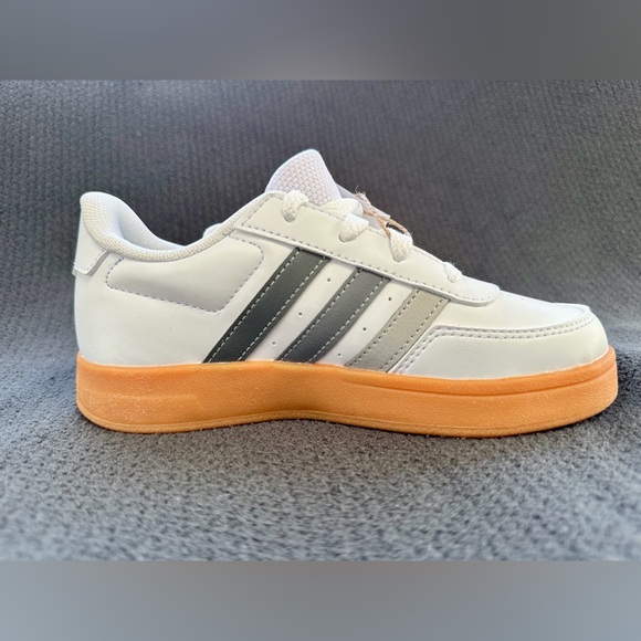 Adidas Breaknet 2.0 K, White and gradient grey - Picture 5 of 10